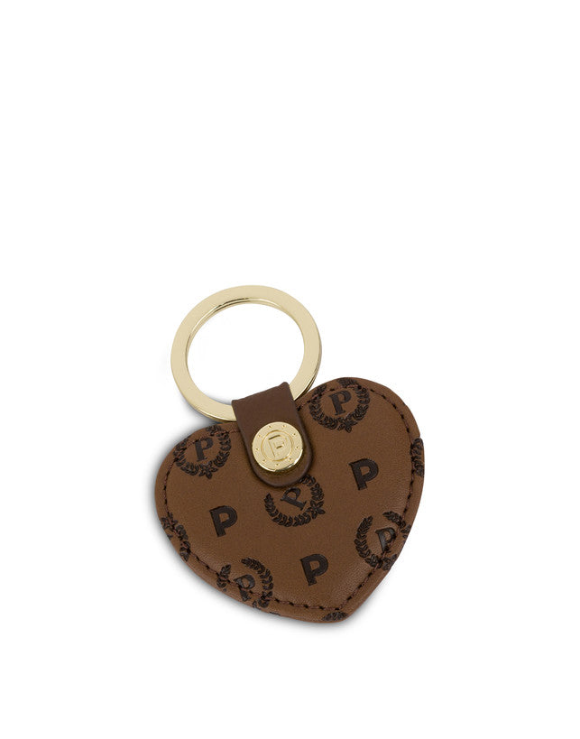 Pollini Heritage Embossed Keyring
