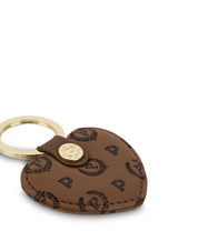 Pollini Heritage Embossed Keyring