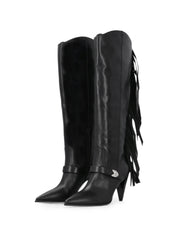 Pinko Vane leather boots