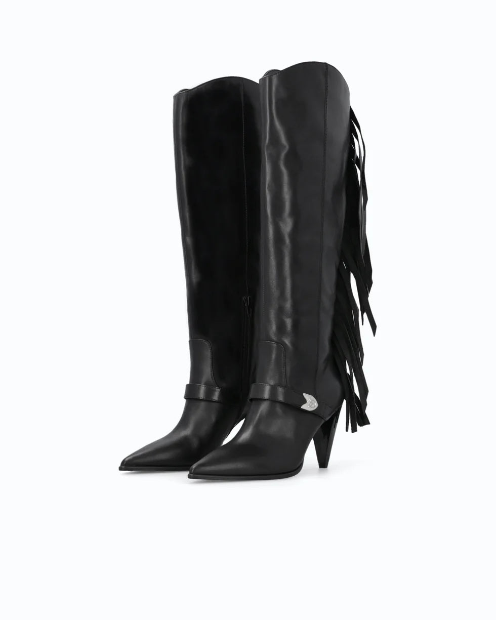 Pinko Vane leather boots