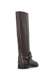 Pinko Cheval leather boots
