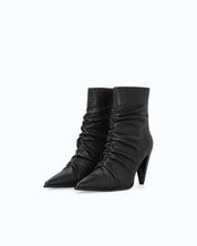 Pinko Vane nappa leather ankle boots