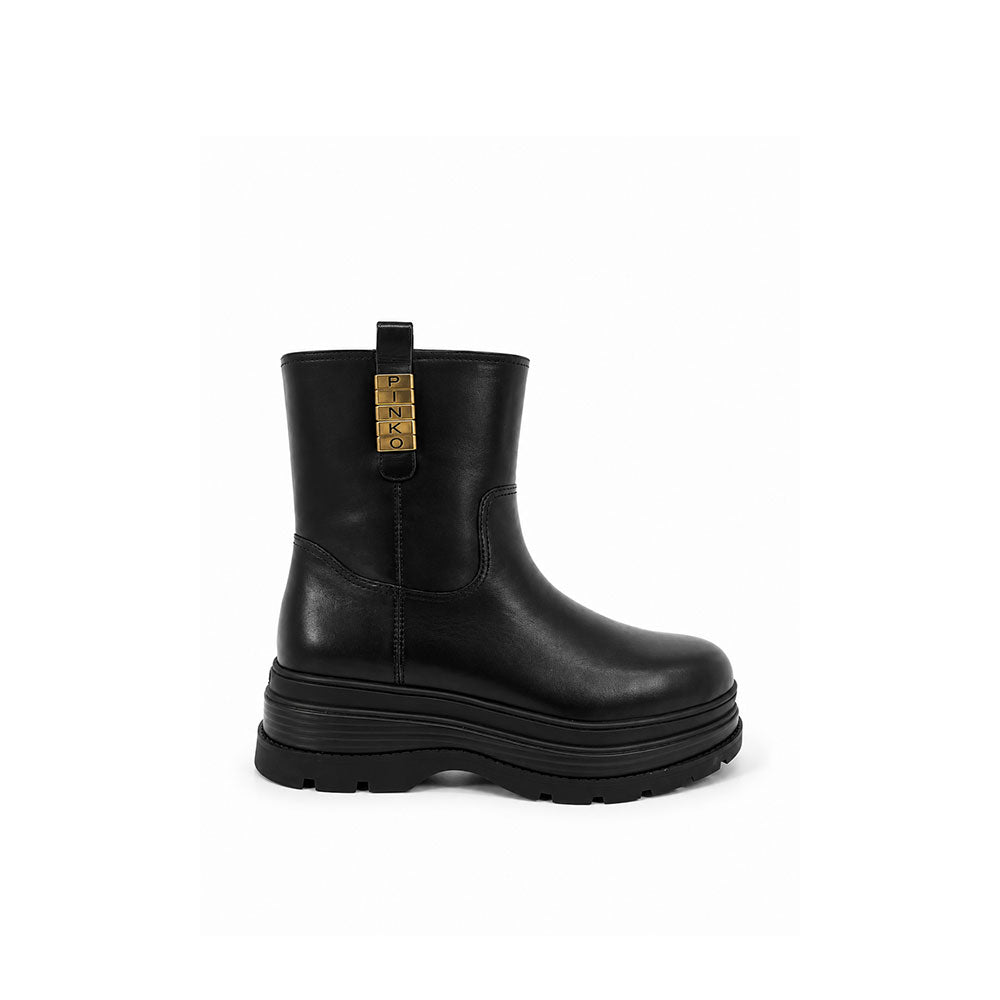 Pinko Eva 02 calf leather ankle boots