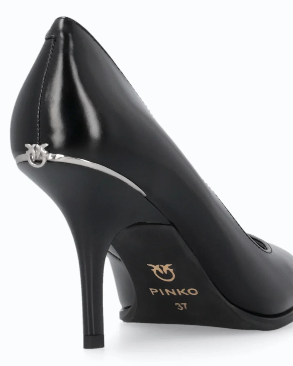 Ddécolleté Lady in pelle di vitello Pinko
