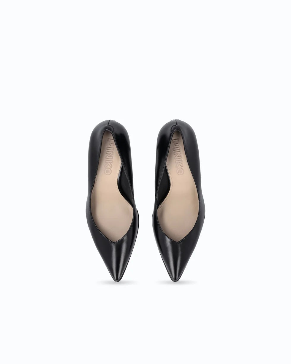 Ddécolleté Lady in pelle di vitello Pinko