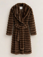 Cappotto Kim in ecopelliccia Silence