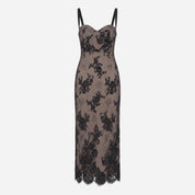 Abito Lace in pizzo floreale Silence