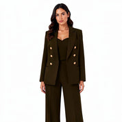 The Libra Amber Silence Double-Breasted Jacket