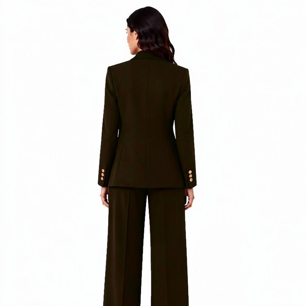 The Libra Amber Silence Double-Breasted Jacket