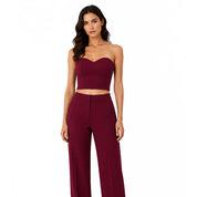 Amber Silence Sweetheart Top