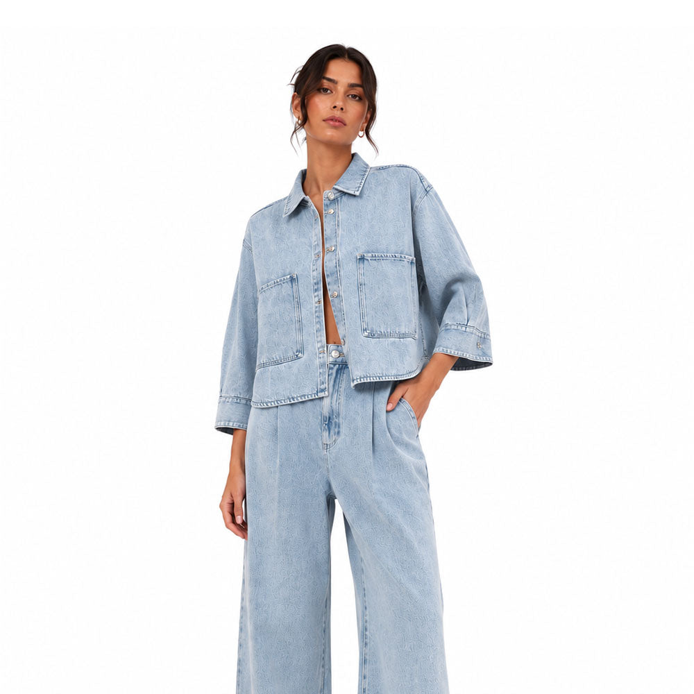 Vicolo denim Lou shirt jacket