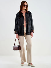 Vicolo waxed jacket