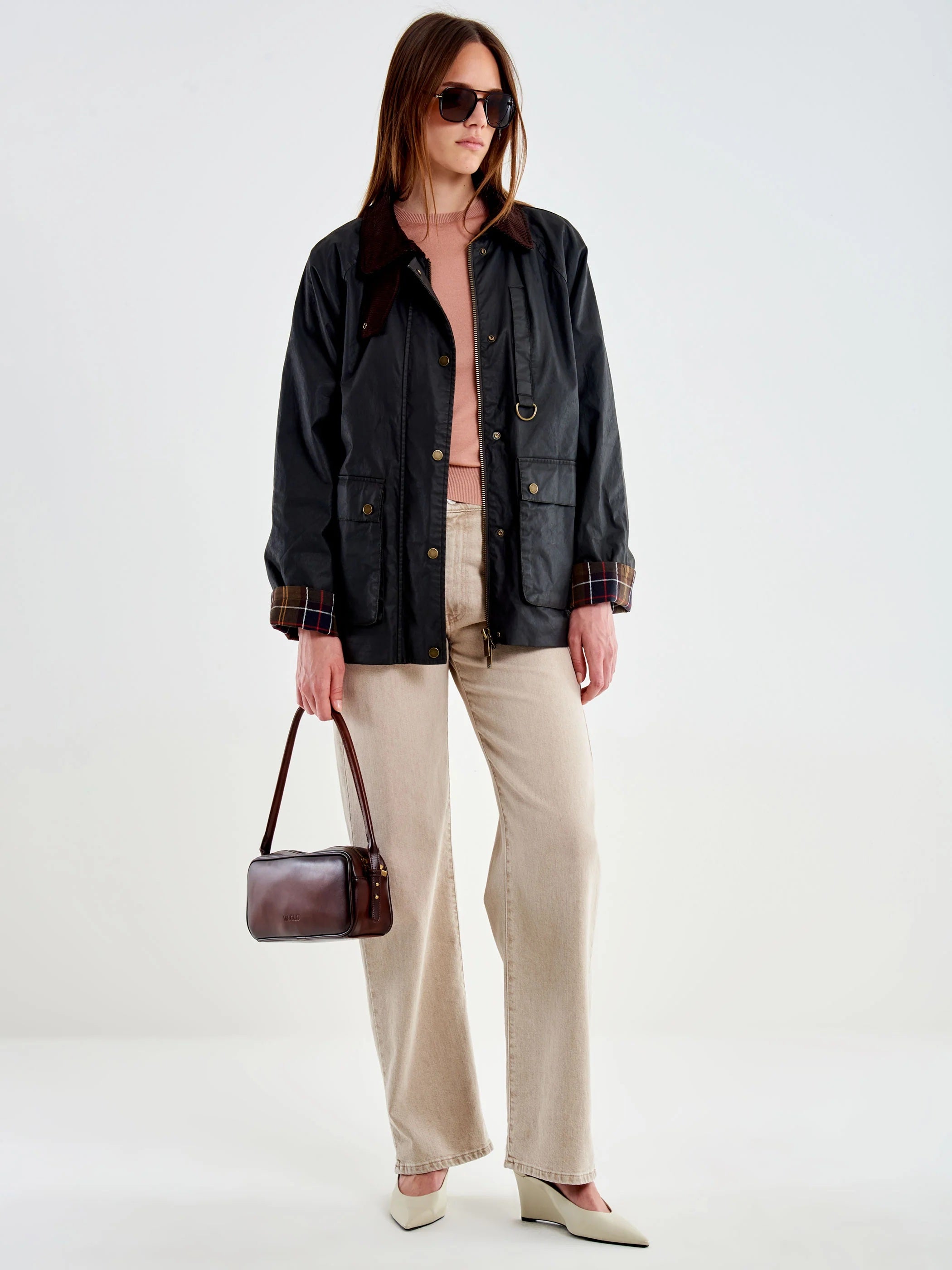 Vicolo waxed jacket