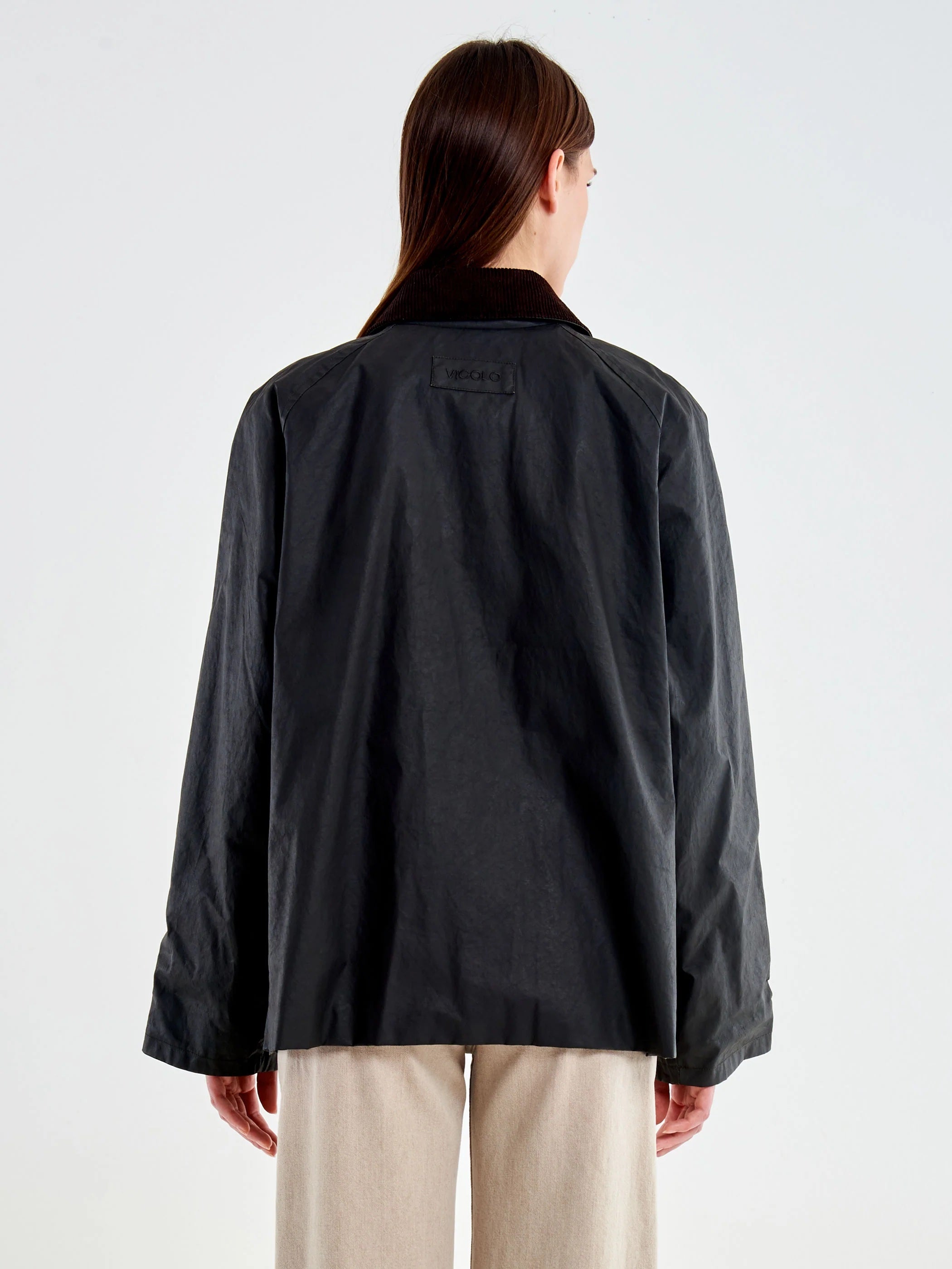 Vicolo waxed jacket
