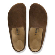 Amsterdam Wrapped sabot in Birkenstock suede