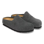 Amsterdam Wrapped sabot in Birkenstock suede