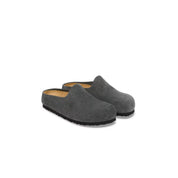 Amsterdam Wrapped sabot in Birkenstock suede