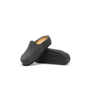 Amsterdam Wrapped sabot in Birkenstock suede