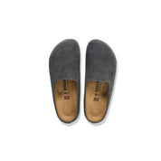 Amsterdam Wrapped sabot in Birkenstock suede