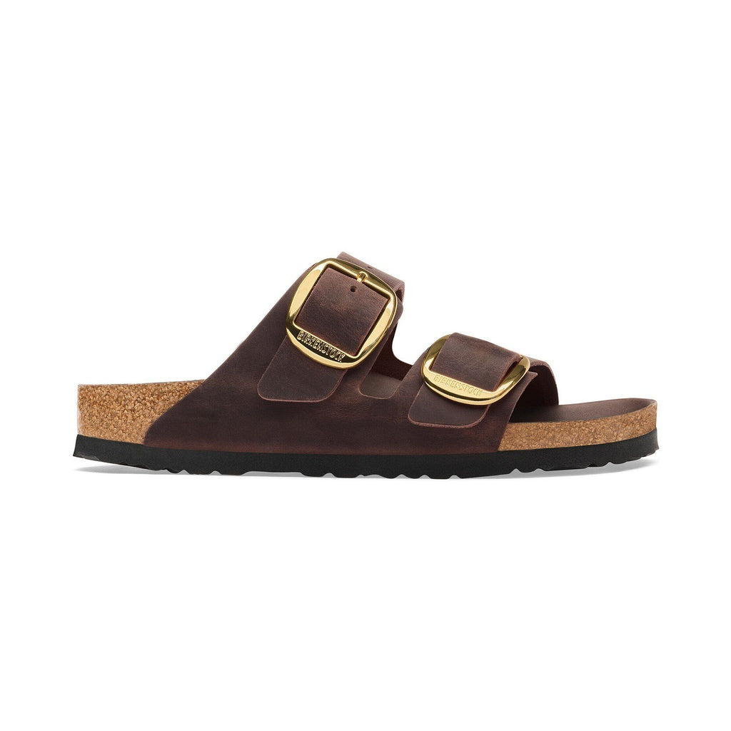 Sandali Arizona Big Buckle in pelle nabuck oliata Birkenstock