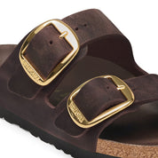 Birkenstock Arizona Big Buckle oiled nubuck leather sandals