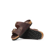 Birkenstock Arizona Big Buckle oiled nubuck leather sandals