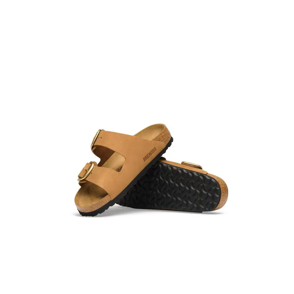 Arizona Big Buckle sandals in Birkenstock nubuck leather