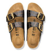 Birkenstock Arizona Embossed Animal Leather Sandals