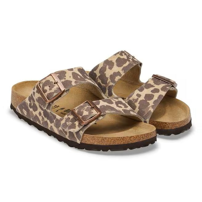 Sandali Arizona in pelle scamosciata Birkenstock