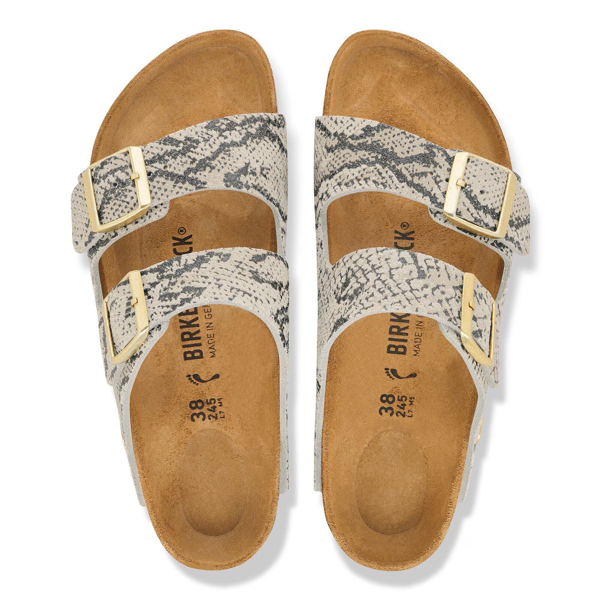 Sandali Arizona in pelle scamosciata Birkenstock
