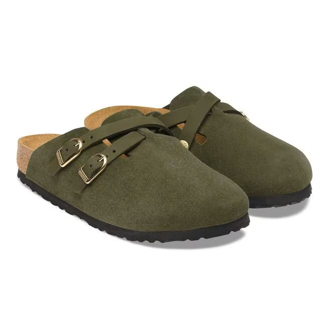 Sabot Blair in pelle scamosciata Birkenstock