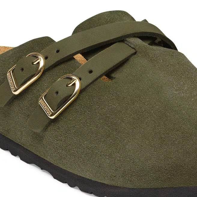 Sabot Blair in pelle scamosciata Birkenstock