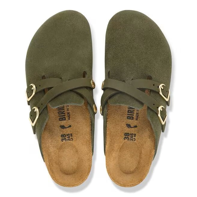 Sabot Blair in pelle scamosciata Birkenstock