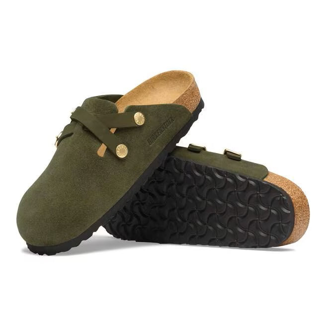 Sabot Blair in pelle scamosciata Birkenstock