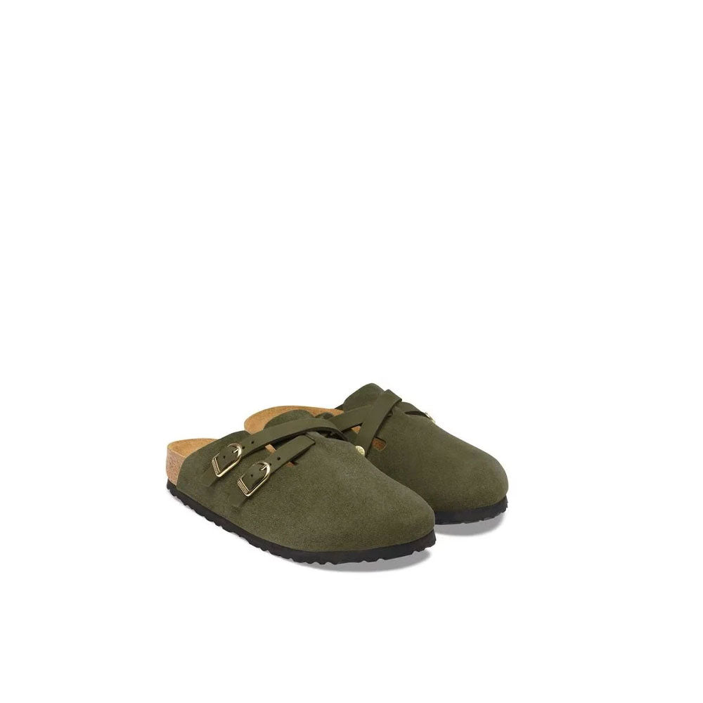 Birkenstock suede Blair mules
