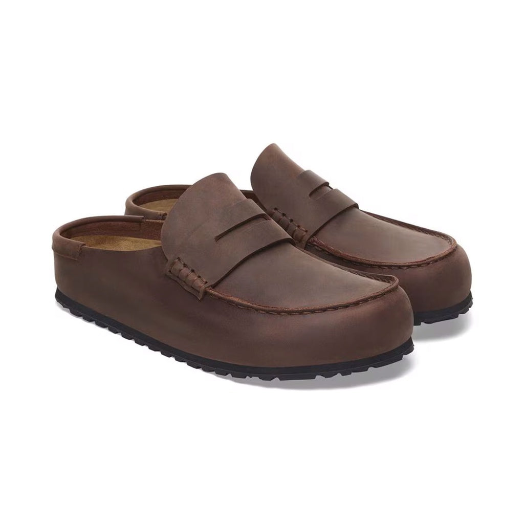 Naples Wrapped sabot in Birkenstock nubuck leather