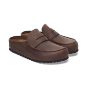 Naples Wrapped sabot in Birkenstock nubuck leather