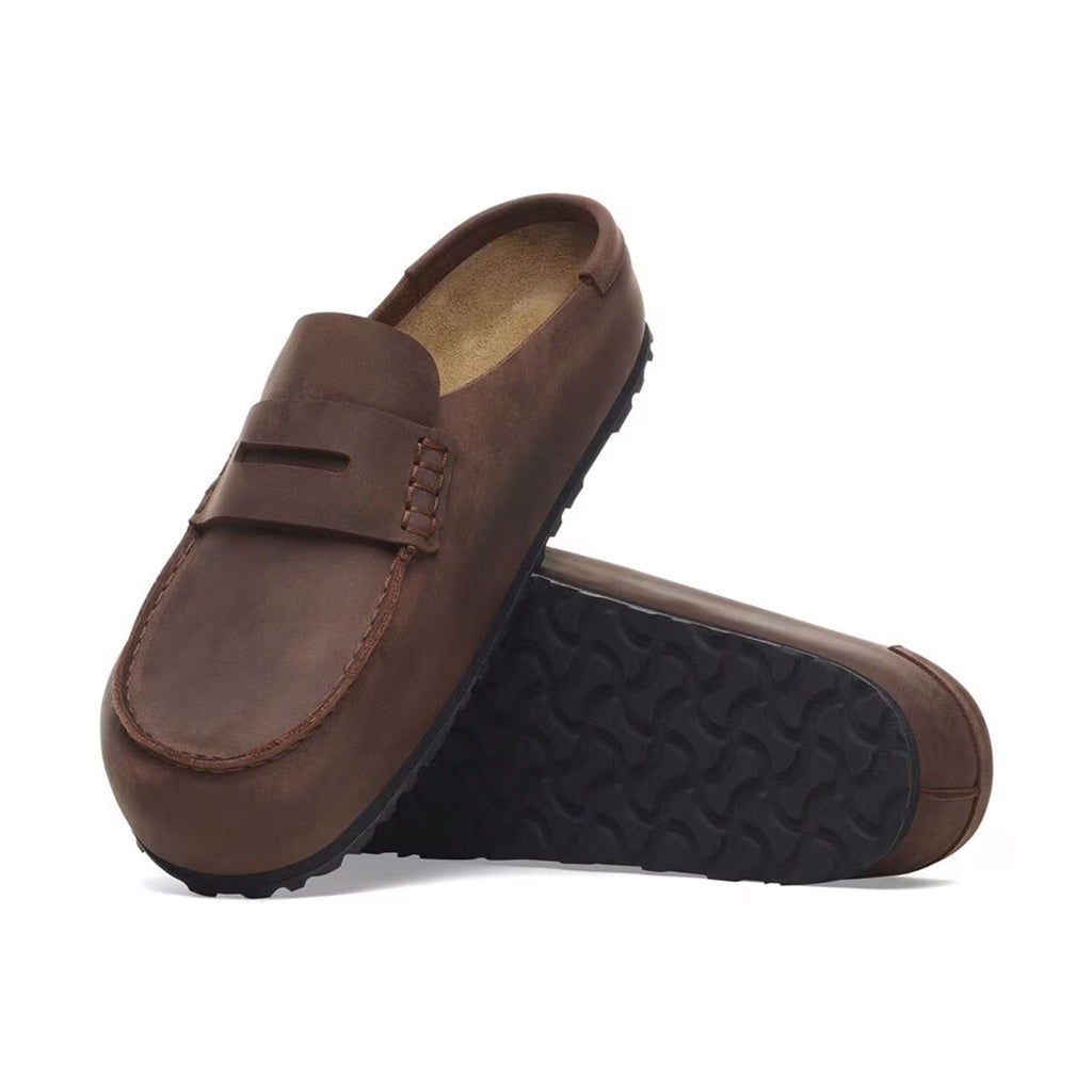 Naples Wrapped sabot in Birkenstock nubuck leather