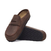 Naples Wrapped sabot in Birkenstock nubuck leather
