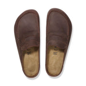 Naples Wrapped sabot in Birkenstock nubuck leather