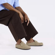 Birkenstock Naples Suede Mules