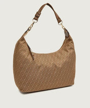 Borsa M Hobo in tessuto monogram jacquard Liu Jo