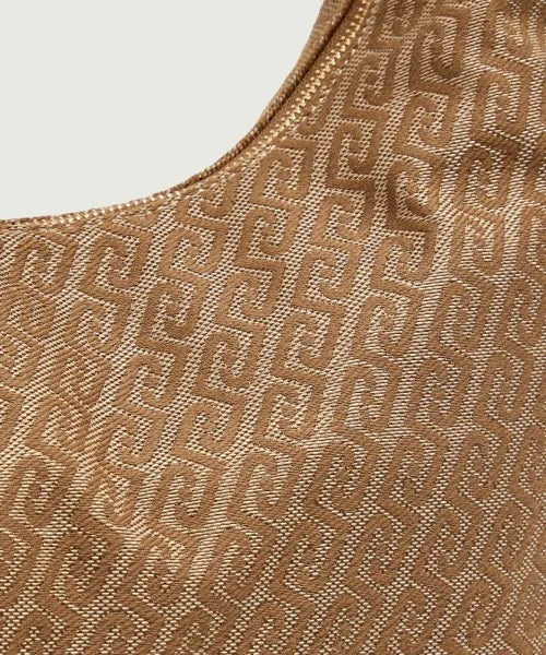 Borsa M Hobo in tessuto monogram jacquard Liu Jo