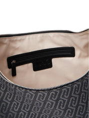 Borsa M Hobo in tessuto monogram jacquard Liu Jo