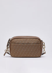 Borsa M Camera Case in tessuto monogram jacquard Liu Jo