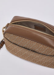 Borsa M Camera Case in tessuto monogram jacquard Liu Jo