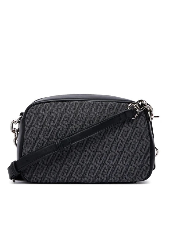 Borsa M Camera Case in tessuto monogram jacquard Liu Jo