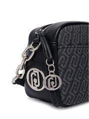 Borsa M Camera Case in tessuto monogram jacquard Liu Jo
