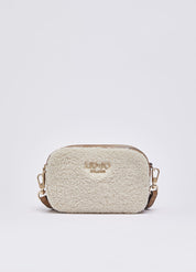 Borsa Camera Case Ridhi S in tessuto effetto teddy Liu Jo