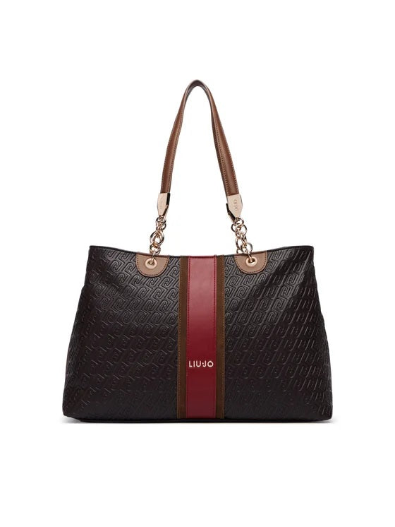 Borsa M Tote Logo Monogram Liu Jo